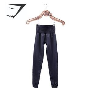 GymShark High Waist Youth Legging Black Athletic